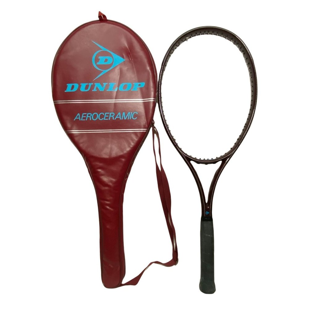 Dunlop Aeroceramic Tennis Racquet w/Case L2 4 1/4  Purple Case